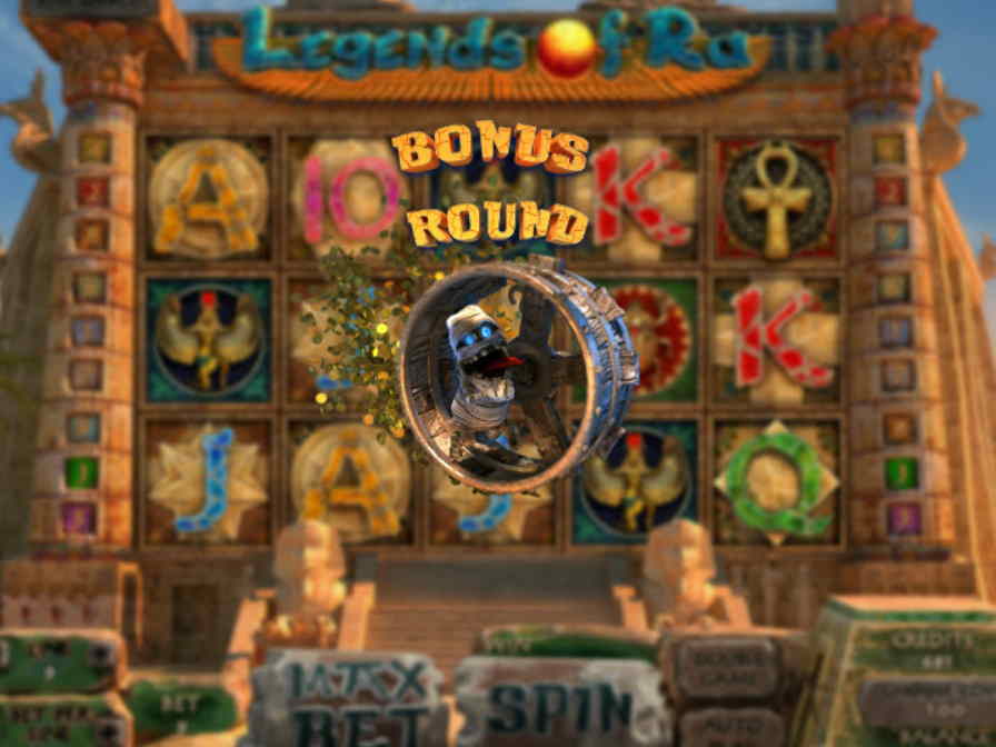 Бонусную игру в Legends of Ra открывает комбинация из жриц Тематический раунд слота Легенды Ра, бонусы